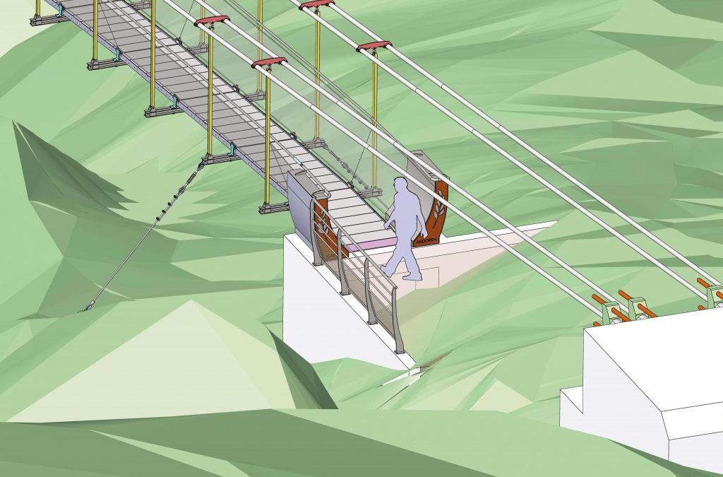 Passerelle Vall del Riu – Canillo – Andorre