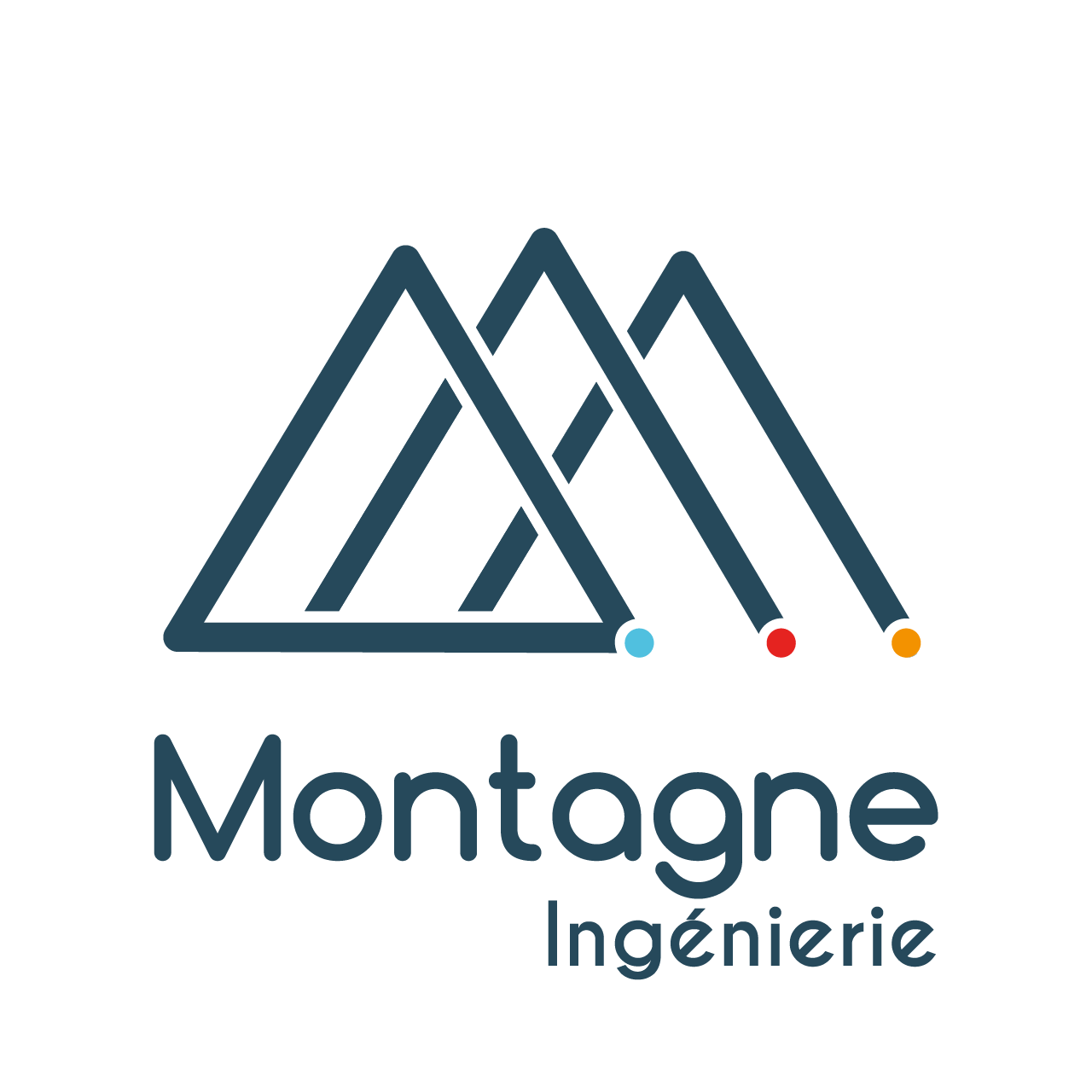 Montagne Ingénierie – Logo-carré